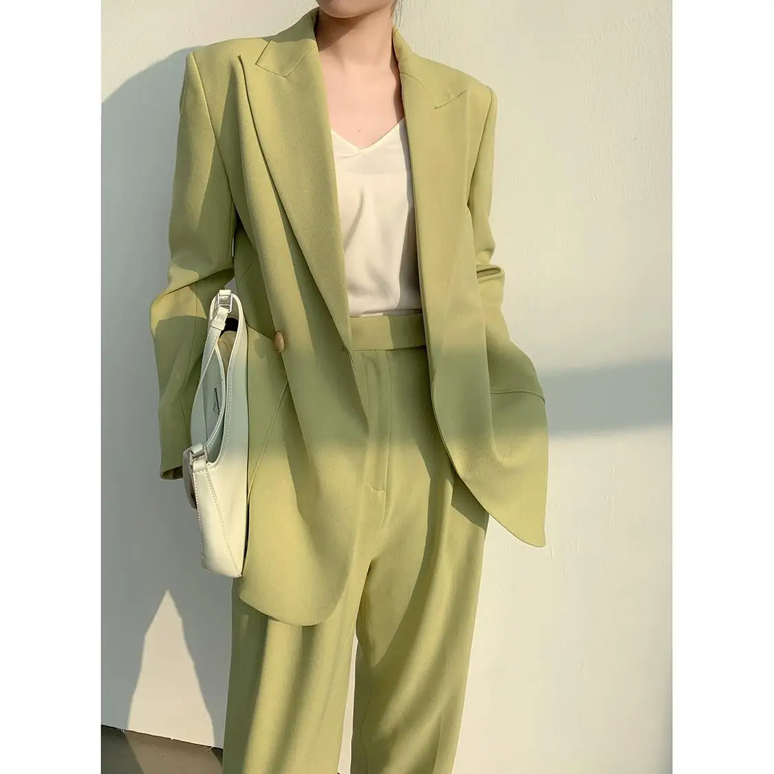 

Trendy and Sensible Street Blaster Suit Set for Women, Spring and Autumn, British Style, Leisure Temperament, Fashion and Career