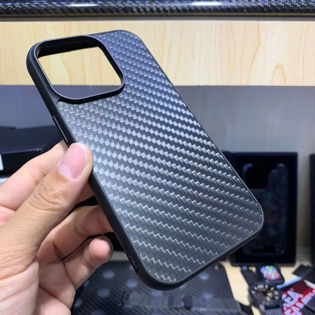 iphone 12 pro max case Real Carbon Fiber Phone Case For iPhone 14 Pro Max Carbon Fiber+TPU Magsafe Charging Cover For iphone 14 Max Plus Magnetic Case iphone 12 pro max phone case