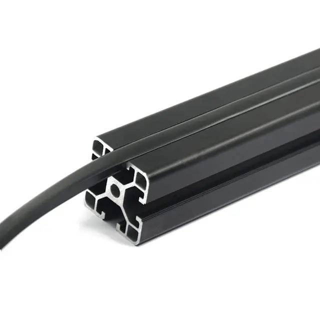 10Pcs Aluminum Profile End Cap Alloy Metal Cover Plate 3060 Dual Holes Silver