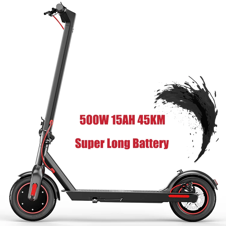 

Popular Electric Scooter 35Kmh Max Range US EU Drop Shipping Scooters Large Power 500w Skuters