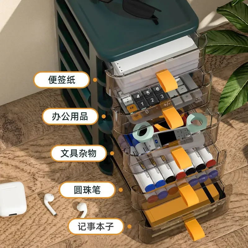 서랍 책상 보관함, 플라스틱 문서 잡화 거치대, 화장품 캐비닛 보관 정리함, 데스크탑 메이크업 정리함 박스, 신제품