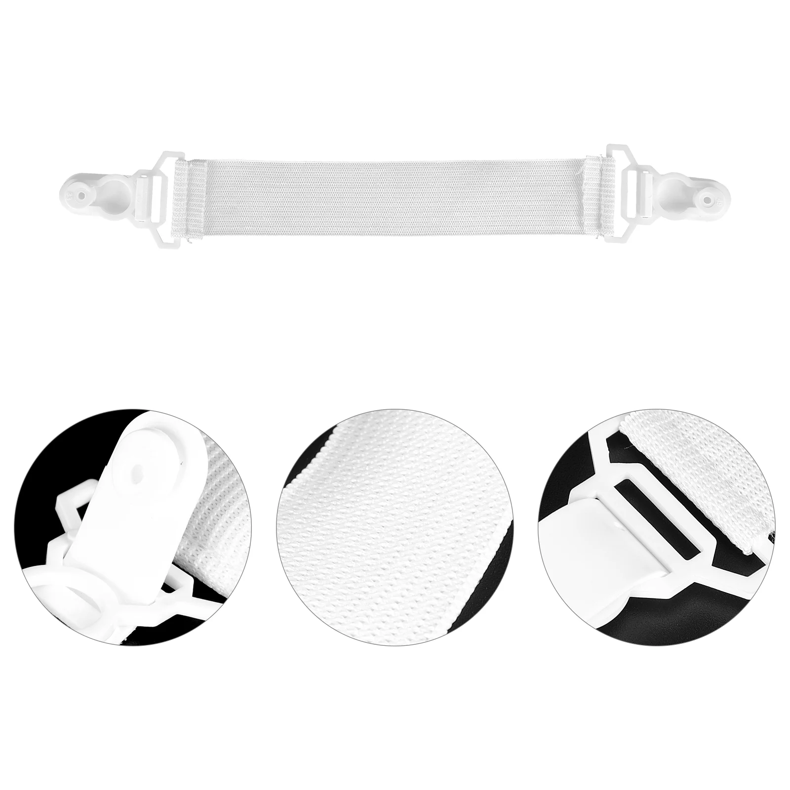 

16pcs Adjustable Bed Sheet Strap Clips Elastic Mattress Sheet Fasteners Holder
