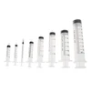 10pcs Luer Lock Syringes 1/2/3/5/10/20/30/5/100ml Plastic Syringe Nutrient Syringe Tools Sampler Measure Tool Parts 6
