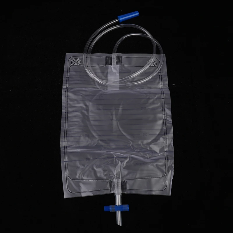 2000ml Disposable Urine Bag Unisex Anti-reflux External Catheter Medical Urine Collector Drainage Pack Urinary Incontinence