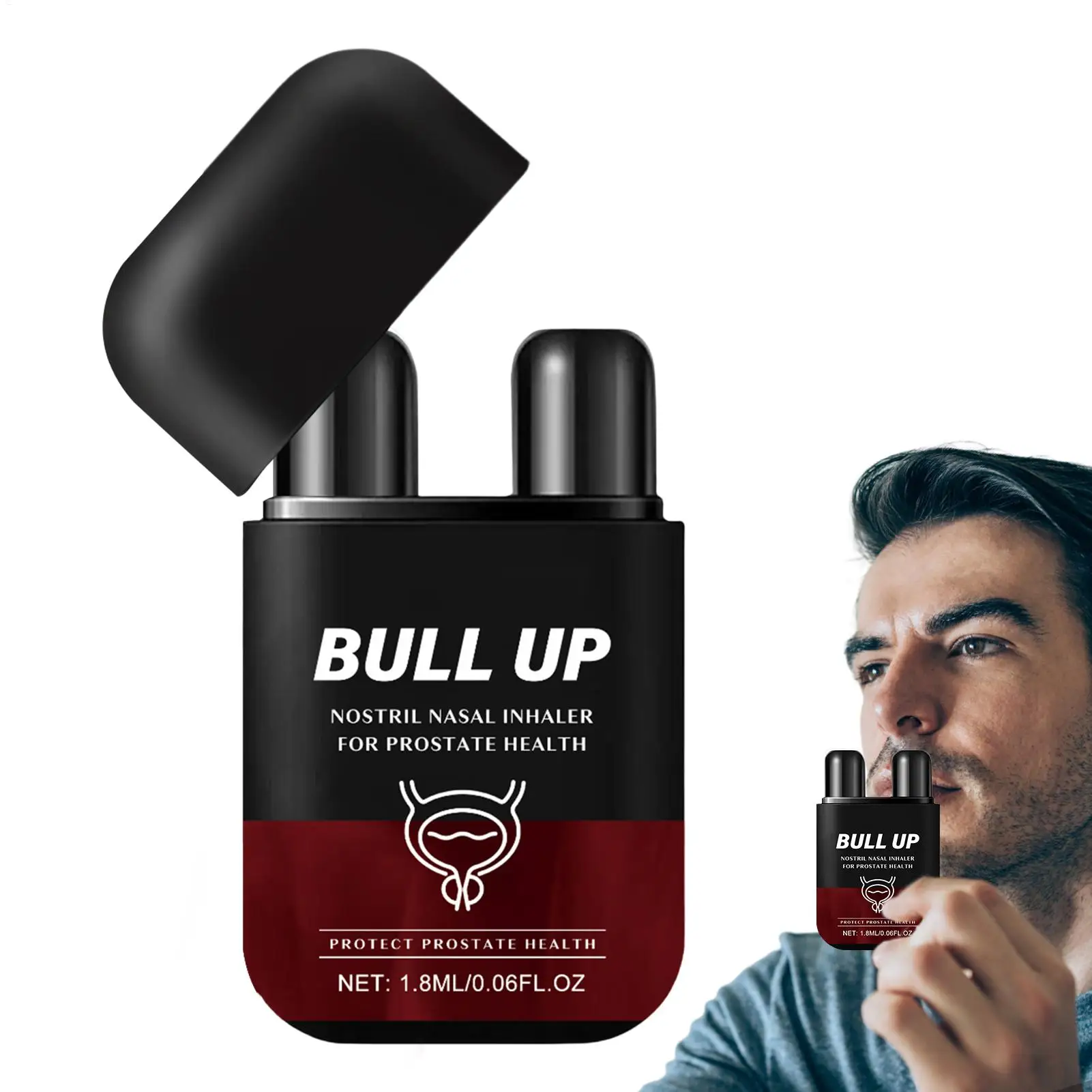 new Portable Nasal Inhaler Two Hole Nasal Inhaler Stick Refreshing Fragrance Nasal Inhaler Stick For Home School Business Trip