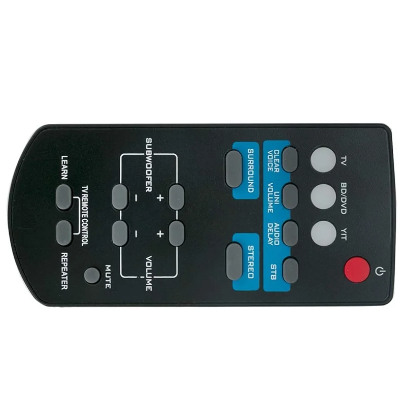 Telecomando Ricambio FSR60 WY57800 Per Yamaha Soundbar - Compatibile ATS-1010, YAS-201, YAS-101, Ecc. - 5