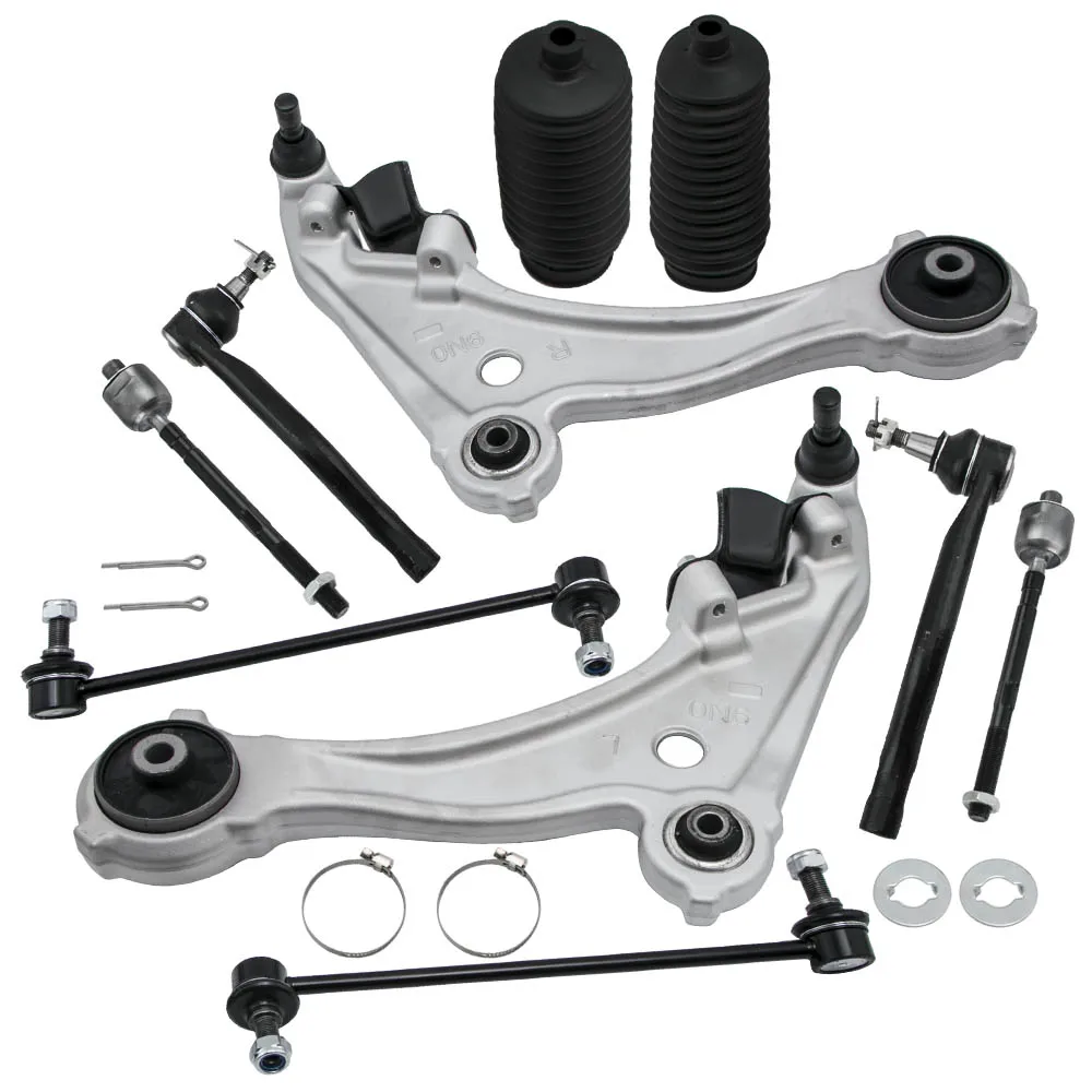 

10 шт./комплект, Передняя Нижняя подвеска для Nissan Maxima 2009 2010 2011 2012 2013 2014