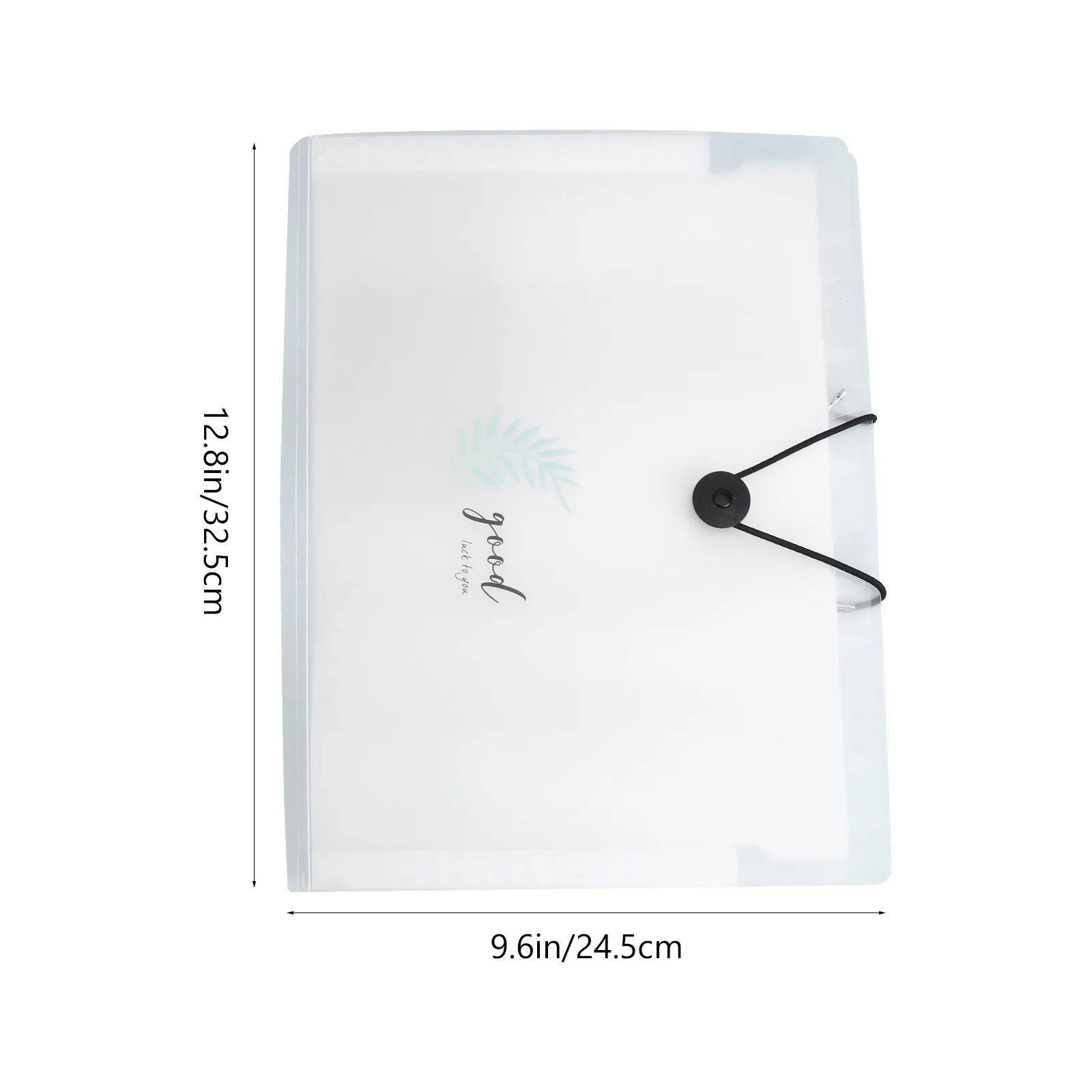 1Pcs 대용량 분류 문서 가방 버튼 클로저가 있는 플라스틱 파일 정리함 사무실 학생용 방수 찢어짐 방지