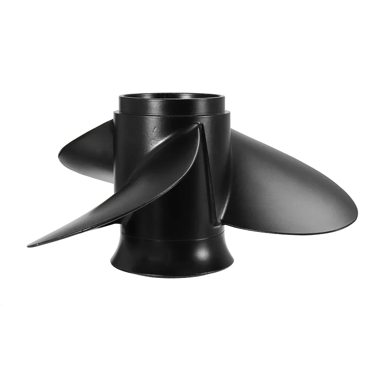 Black For Evinrude Johnson 15-35HP 778863 / 175191 Aluminum Alloy 10 x 13 Marine Outboard Propeller 3 Blades 14 Spline Tooth