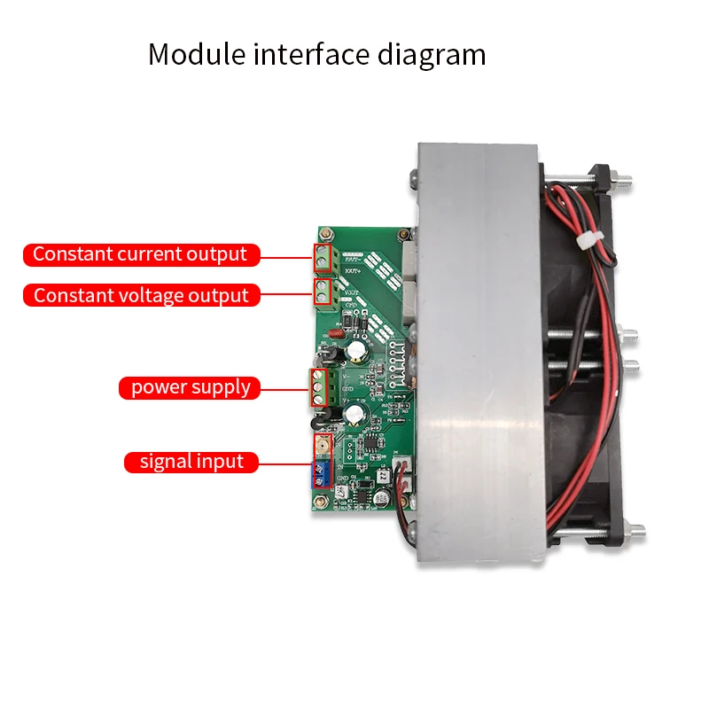 OPA549 module voltage control constant current constant voltage AC current sourc