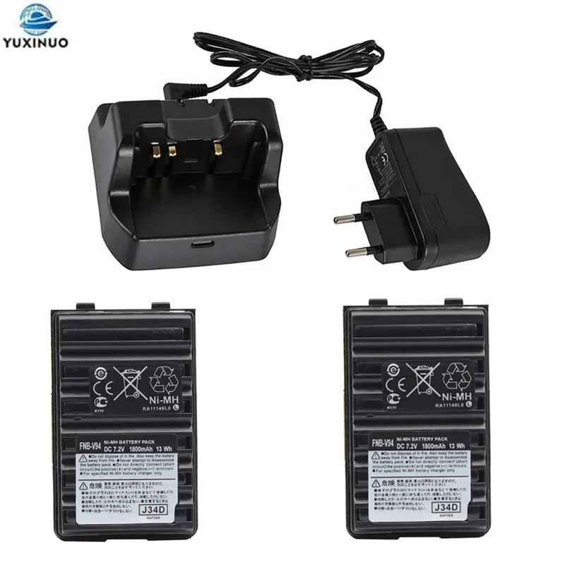 

FNB-V94 FNBV94 1800mAh NI-MH Battery + CD-47 Rapid Charger for YAESU FT-60 60E 60R 250R VXA-300 VX-110 120 150 160 168 170 Radio