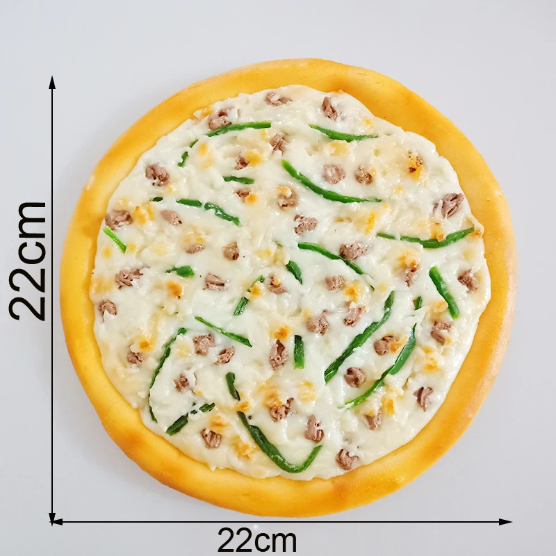 VOSAREA Conjunto De Jogo De Pizza De Simulação De 2 Peças Conjunto De Jogo  De Simulação De Pizza De Pizza Falsa Decoração De Natal Comida Modelo De  Fatia De Pizza Decoração De