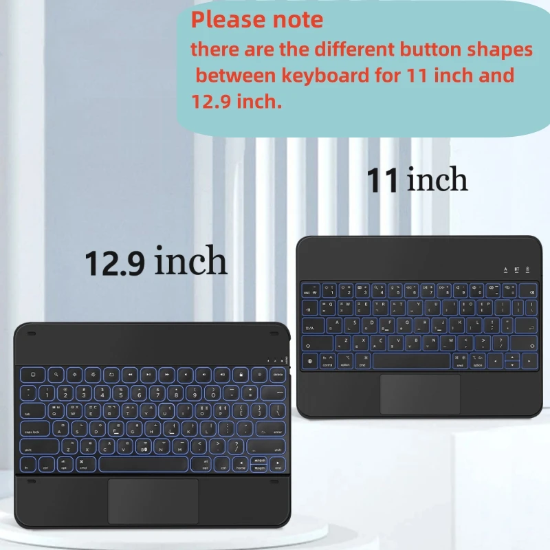 Custodia Con Tastiera Bluetooth Per IPad 9.7 Pollici (6ª/5ª Gen, Pro 9.7, Air 2/Air 1) – Cover Magnetica Rimovibile Con Portamatite E Batteria A Lunga Durata, Blu