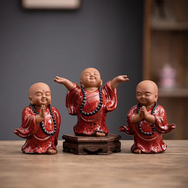Zen Serenity Little Monk - Image 2