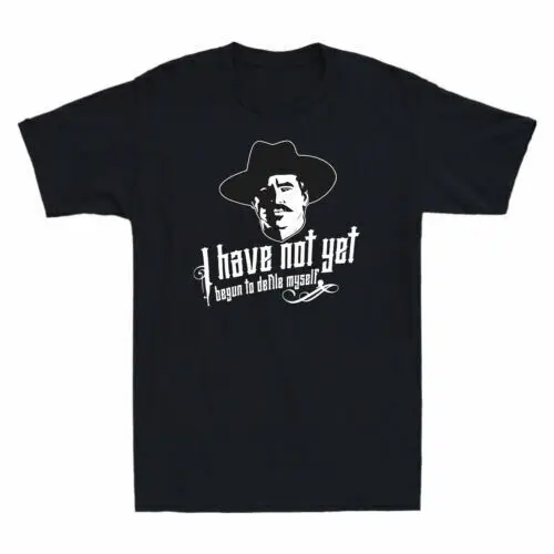 Doc Holliday, я еще не начал разбираться, Мужская футболка с длинными или короткими рукавами