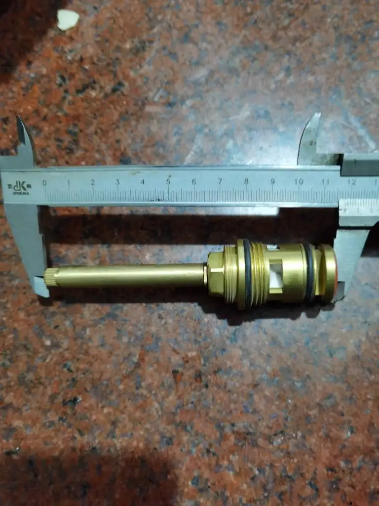 

118mm long brass faucet tap parts valve All-copper body quick-opening ceramic valve core