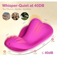 Tragbarer Vibrator mit Fernbedienung für Paare, Sexspielzeug, Mini-Vibrationshöschen, 9 Modi, Vibration, APP-Steuerung, Klitoris-Paar-Vibrator für Frauen 4
