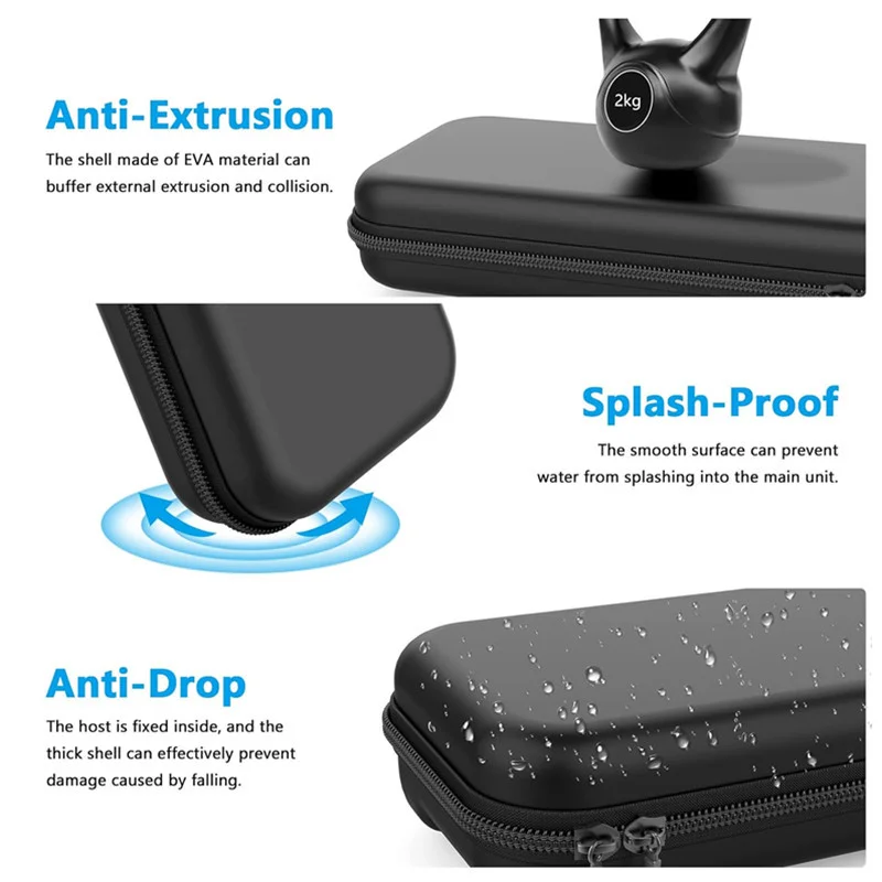 Custodia Portatile Leggera e Impermeabile per Switch 1 - Borsa Protettiva per Console e Accessori - immagine 3