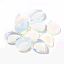 

10/5pcs Natural Stone Waterdrop Flatback Shape Opal Cabochon For DIY Jewelry Making Charms Pendant Accessories