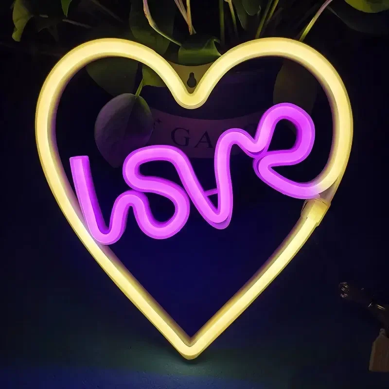 LED Night Light Neon Rainbow Cloud USB or Battery Love Pride Bedroom Living Room Wedding Party Decoration Birthday Gift lamp