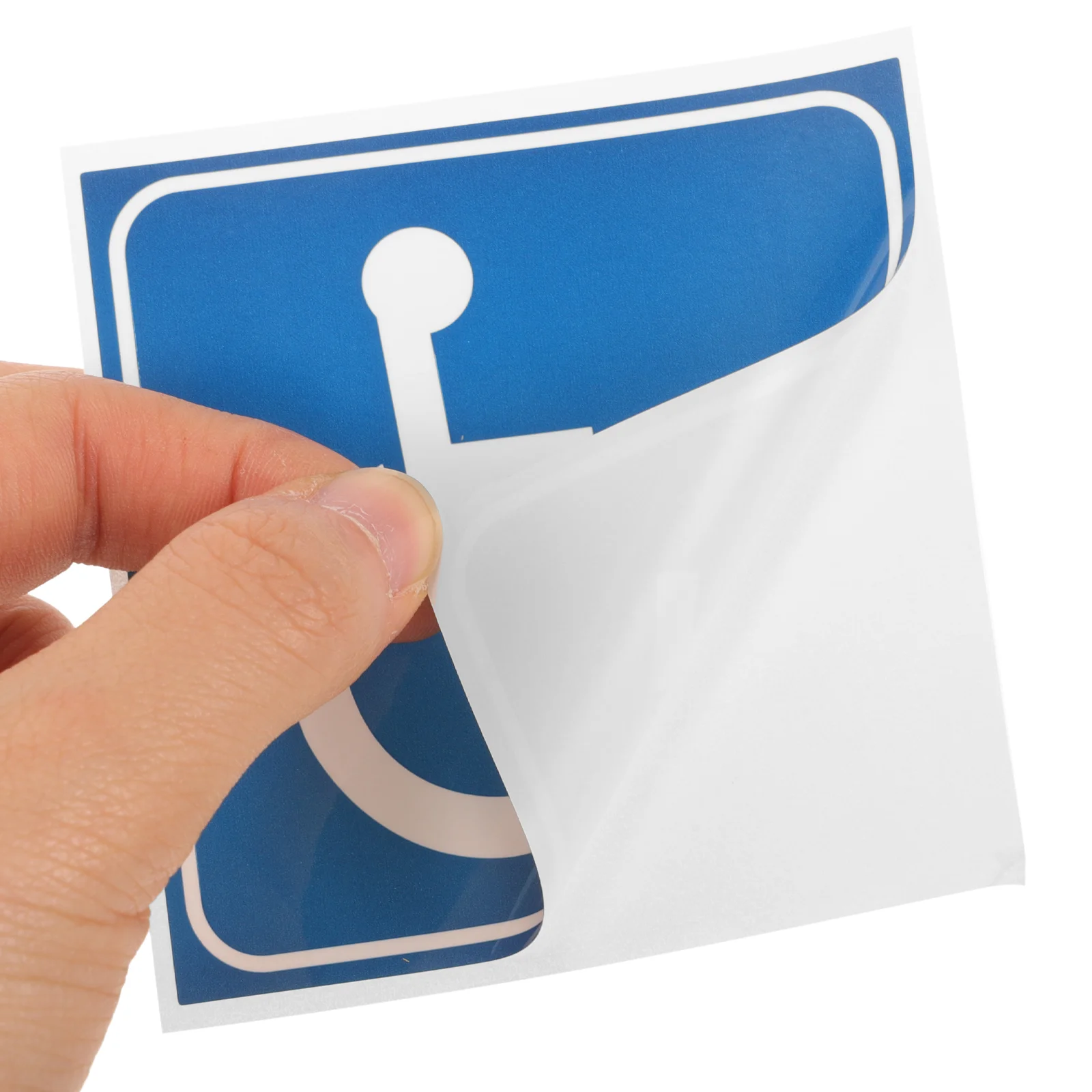 Stickers Disability Handicap Sign Adhesive Disabled Wheelchair For Car Window 4 Sheets