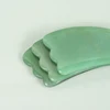 Green Aventurine Gouache Scraper Natural Jade Stone Guasha Set Neck Body Facial Massager Wrinkle Remover Beauty Tools Skin Care 6