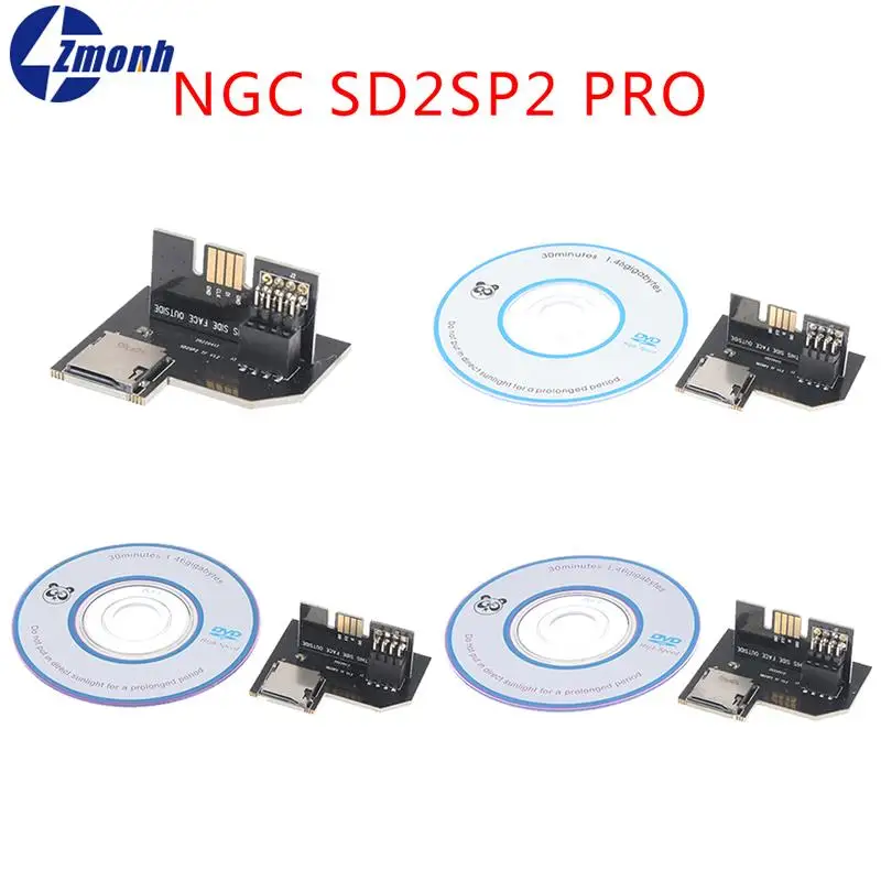 

Адаптер для карт SD и Micro SD, 512 ГБ, для Gamecube NGC SD2SP2 PRO