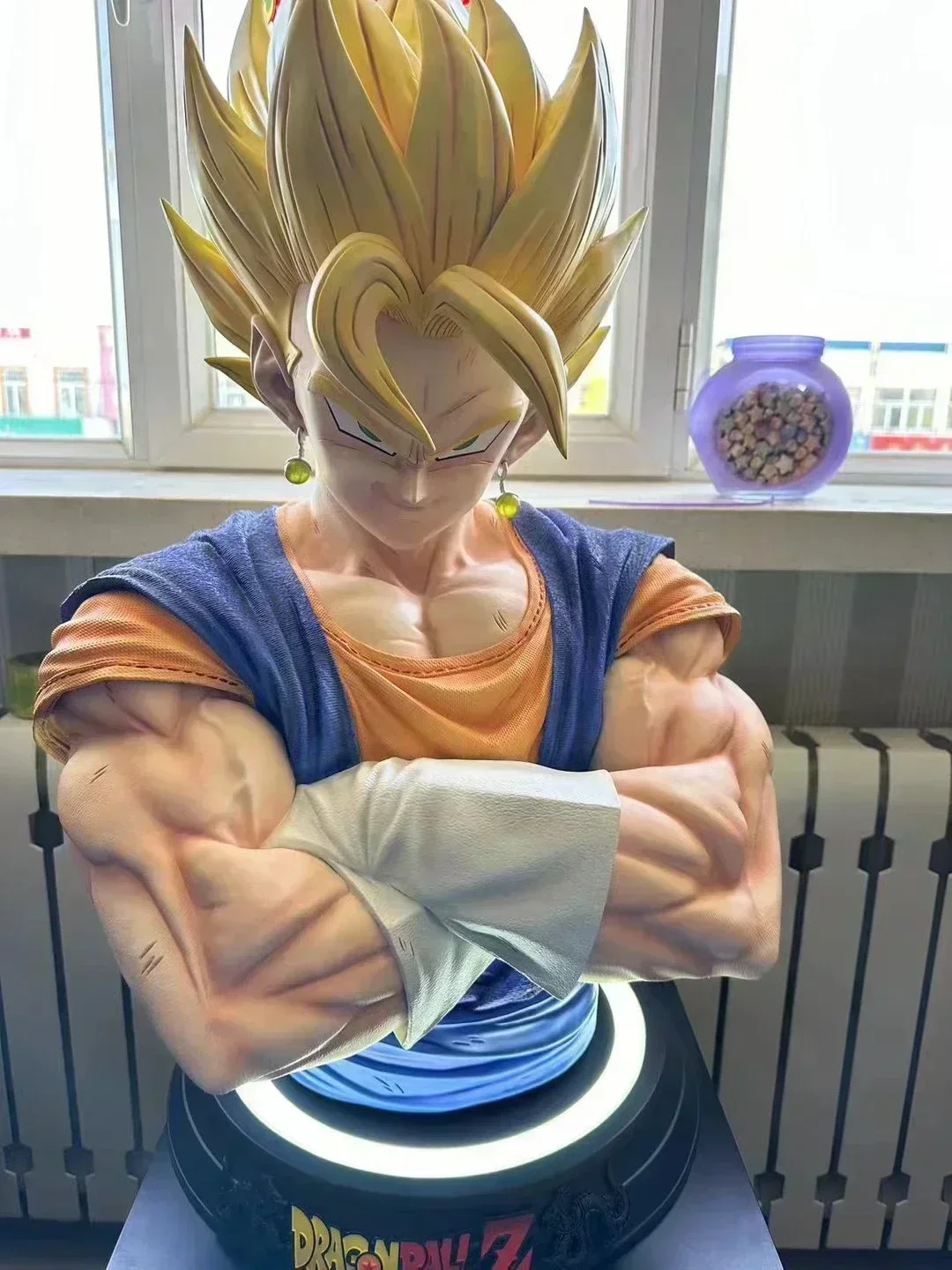 KD ベジット　ドラゴンボールZ ゴジータ バストフィギュア 在庫ドラゴンボール 1:1 ゴジータベジットバスト像飾り樹脂素材