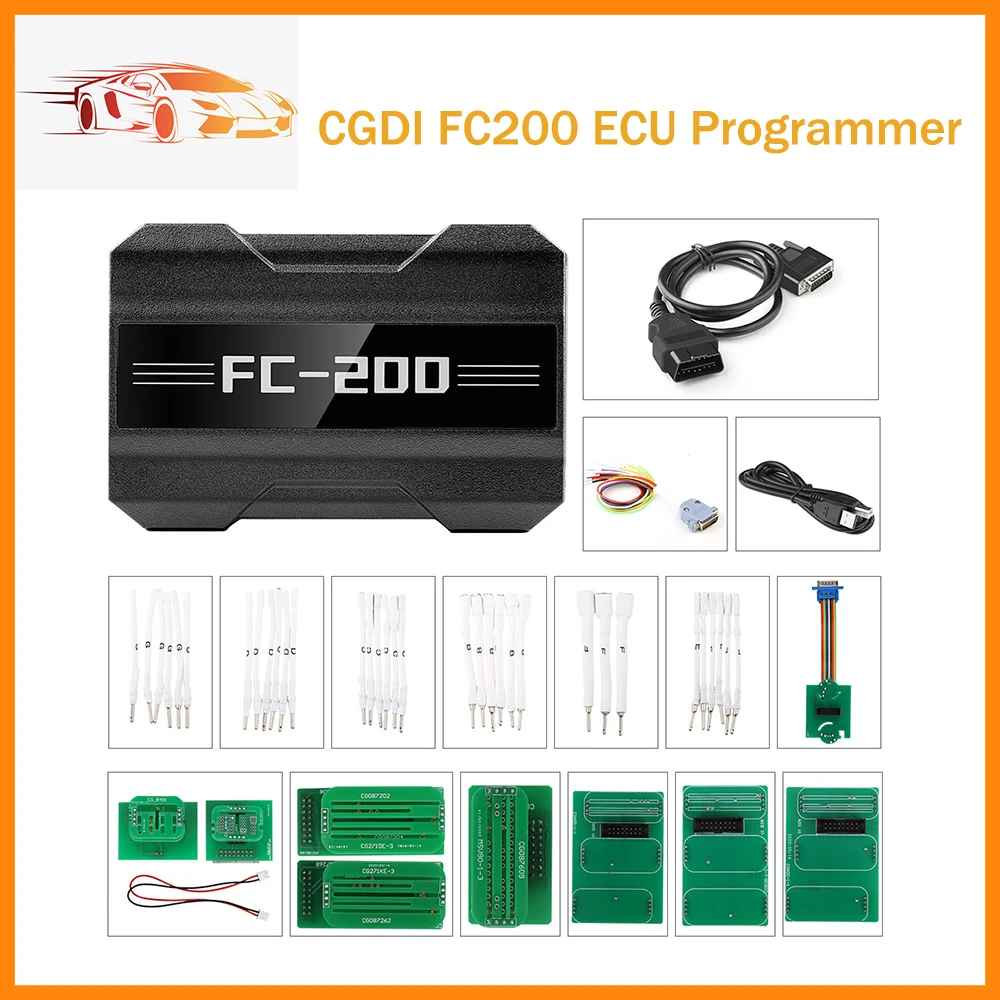 

V1.1.1.0 CG CGDI FC200 ECU Programmer Full Version Support 4200 ECUs and 3 Operating Modes and MPC5XX Adapter FC200-MPC5XX