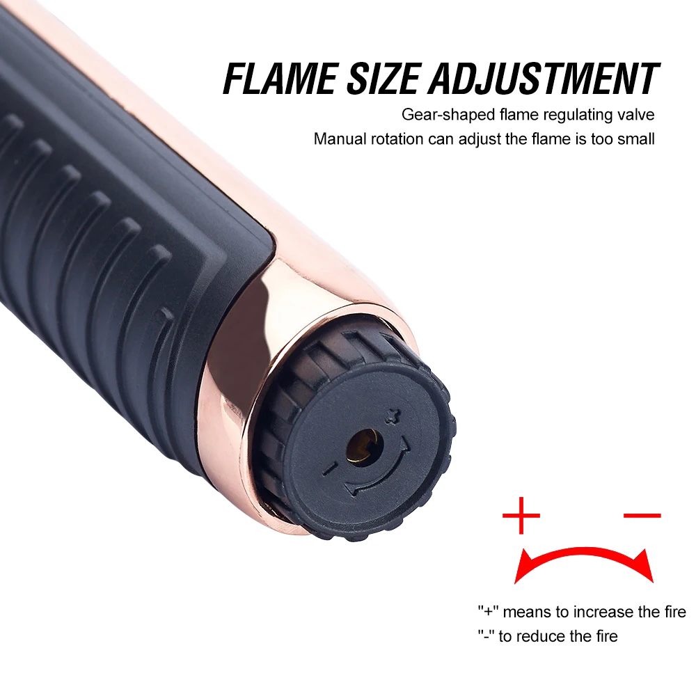 Jet Butane Lighter Adjustable Flame Refillable Gas Lighters Kitchen Stove Cooking Torch BBQ Ignition Spray Gun Windproof Lighter