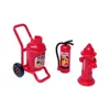 Plastic Dollhouse Mini Fire Extinguisher Acrylic Fire Hydrant Doll Accessories Doll House Decoration for 1/6 And 1/12 Dollhouse 2