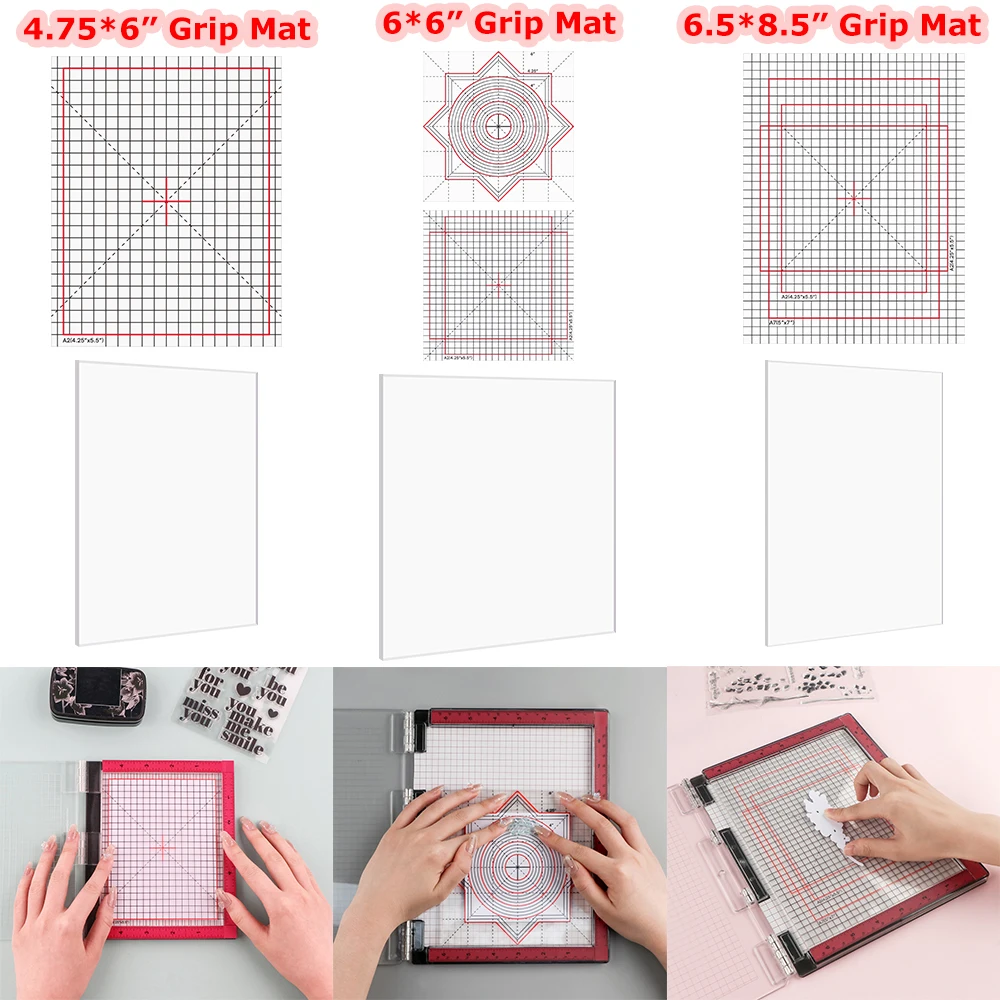 Multi-use-Photopolymer-Grip-Mat-with-Printed-Guides-for-Stamp ...