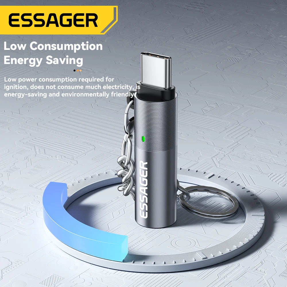 Essager Mini Cigarette Lighter Tungsten Wire Safety