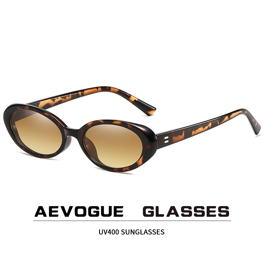 AEVOGUE Trendy Retro Sunglasses Women Small Round Cat Eyes Sunglasses Fashion Wear Outdoor UV400 AE1533