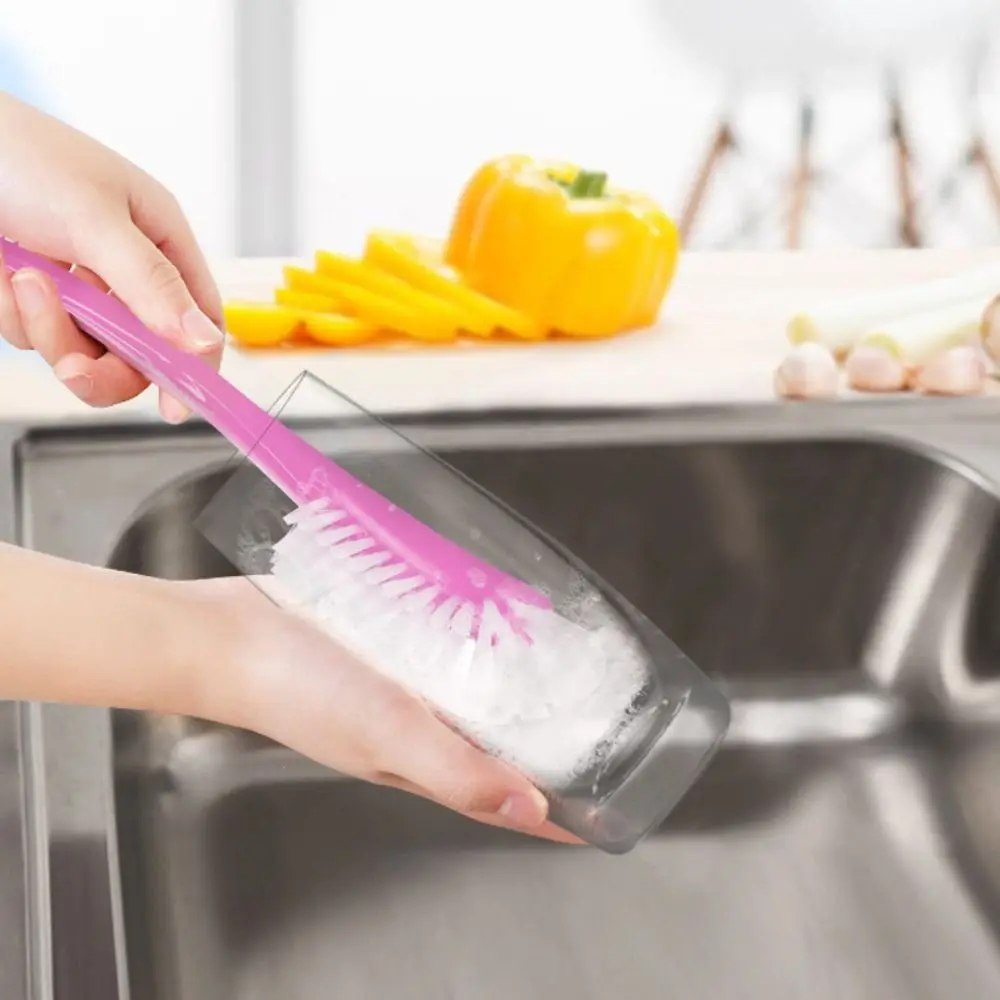 

Детская искусственная щетка для мытья стеклянных стаканов, 2 цвета, 360 градусов