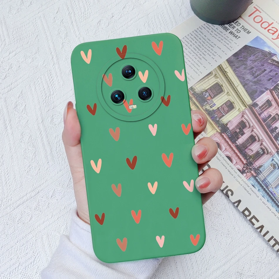Premium Phone Case with Enhanced Camera Protection - Soft Liquid Silicone Bumper Cover for Huawei Honor Magic Series