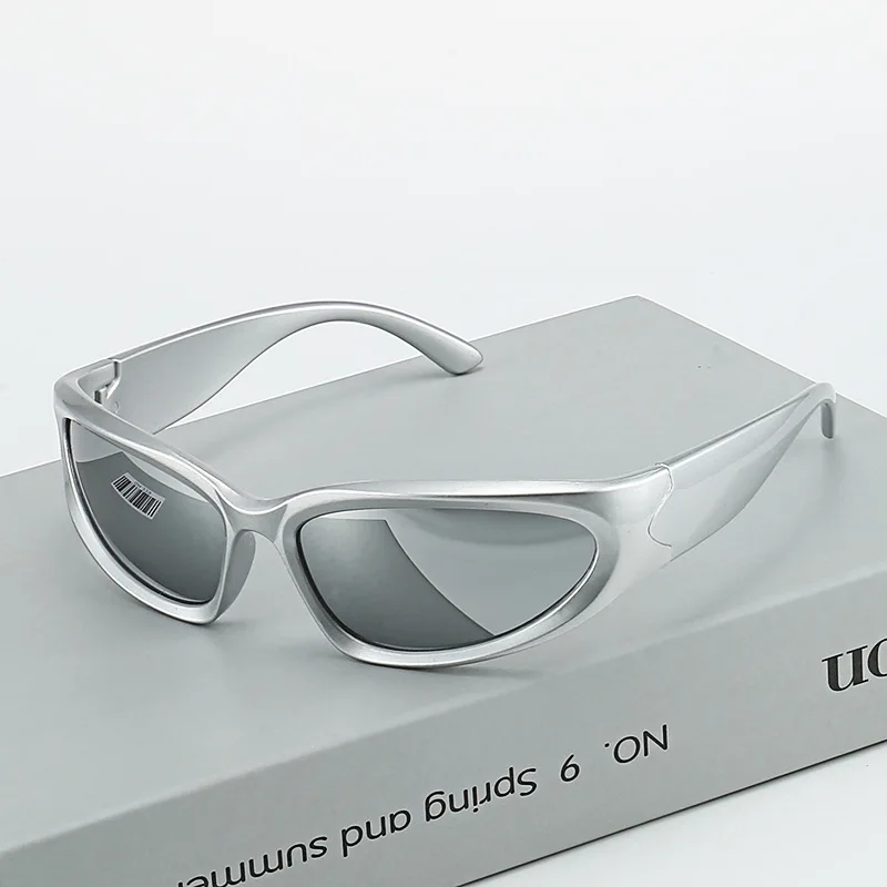 New fashion future TV technology sense sunglasses women's labor protection cycling sports glasses hot girl sunglasses