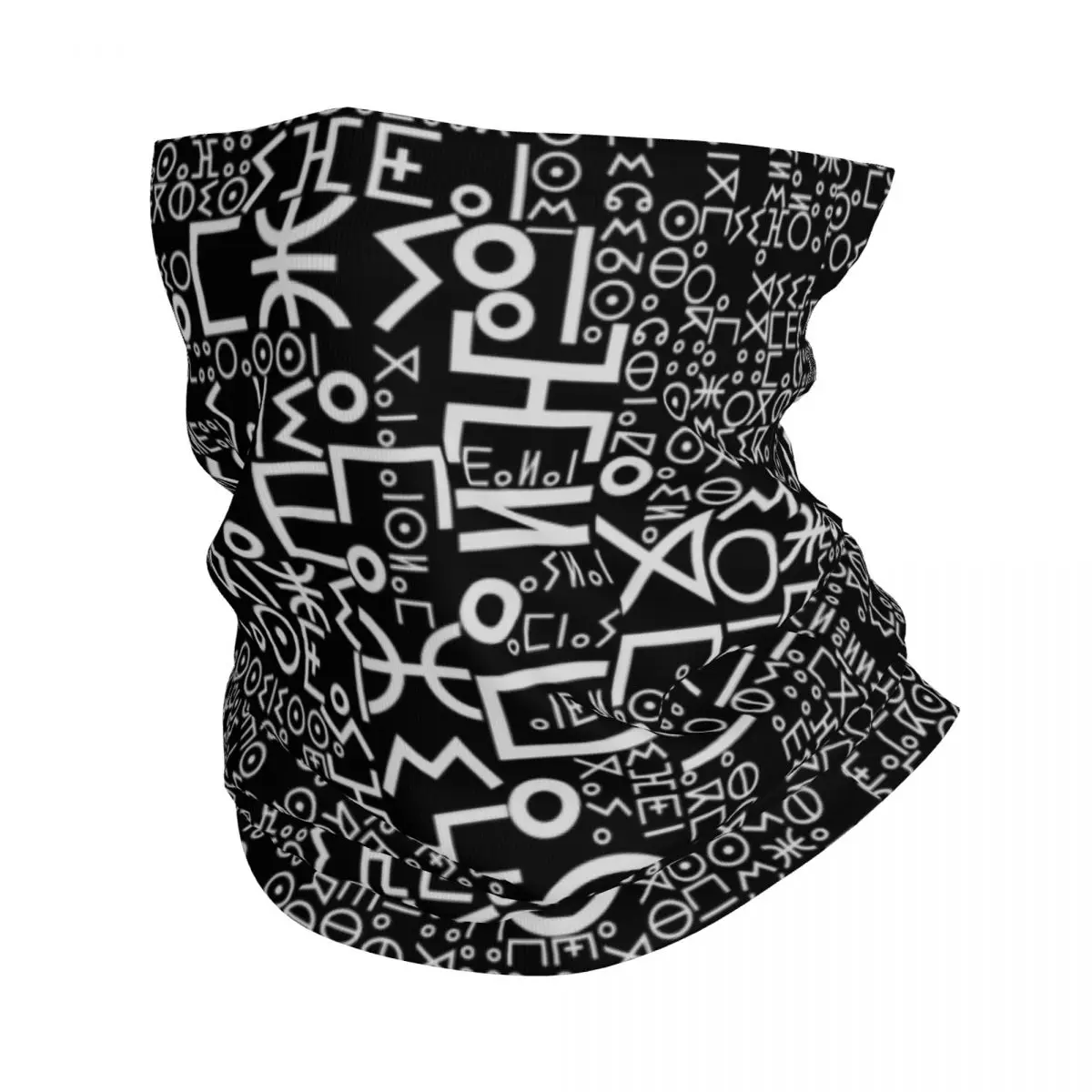

Imazighen World Flag Amazigh Alphabet Tifinagh Bandana Neck Gaiter UV Protection Face Scarf Cover Women Headwear Tube Balaclava
