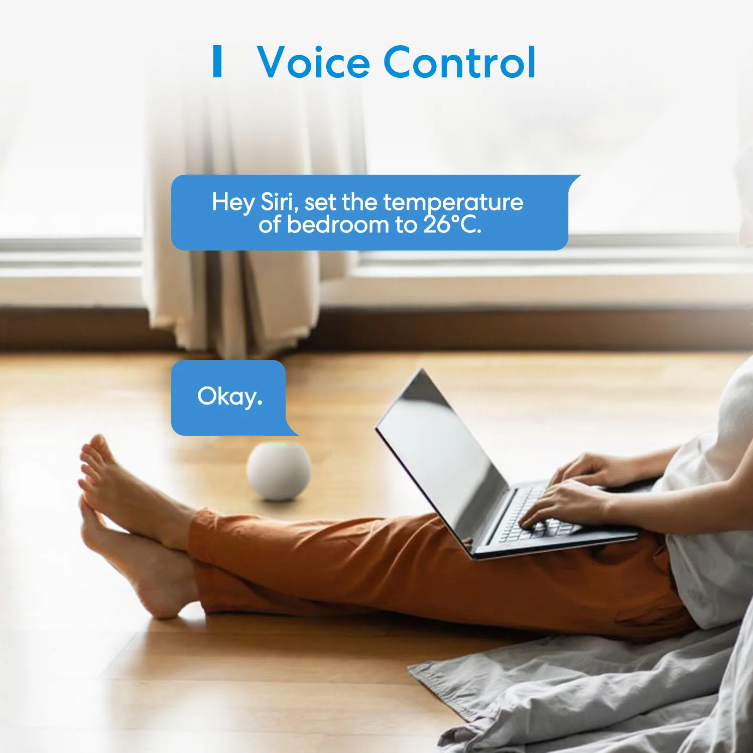 Radiante, HomeKit, Wi-Fi, Tela de Toque, Siri, Alexa, Google Assistente