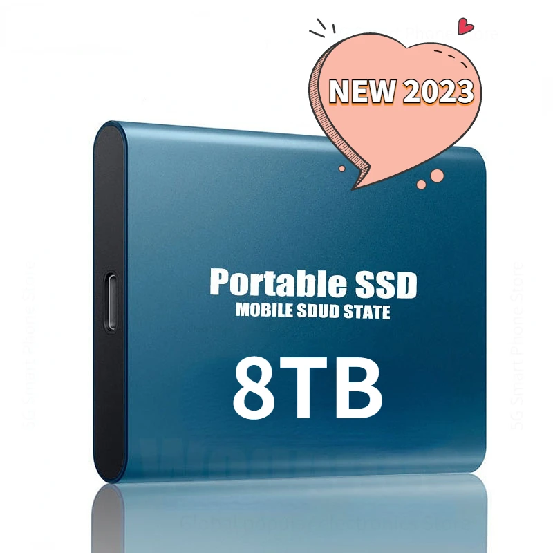 Zzbbkkzz external hard drive 8tb portable ssd external solid state