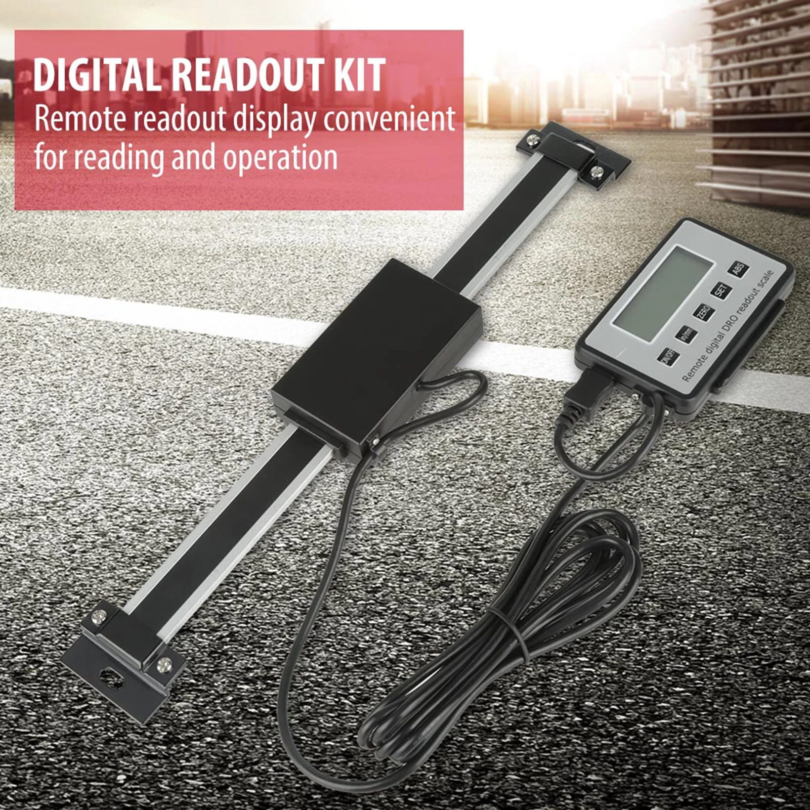 Digital readout kit 0-150mm Accurate Digital LCD Readout Scale for Milling Machines Lathes Readout linear scale