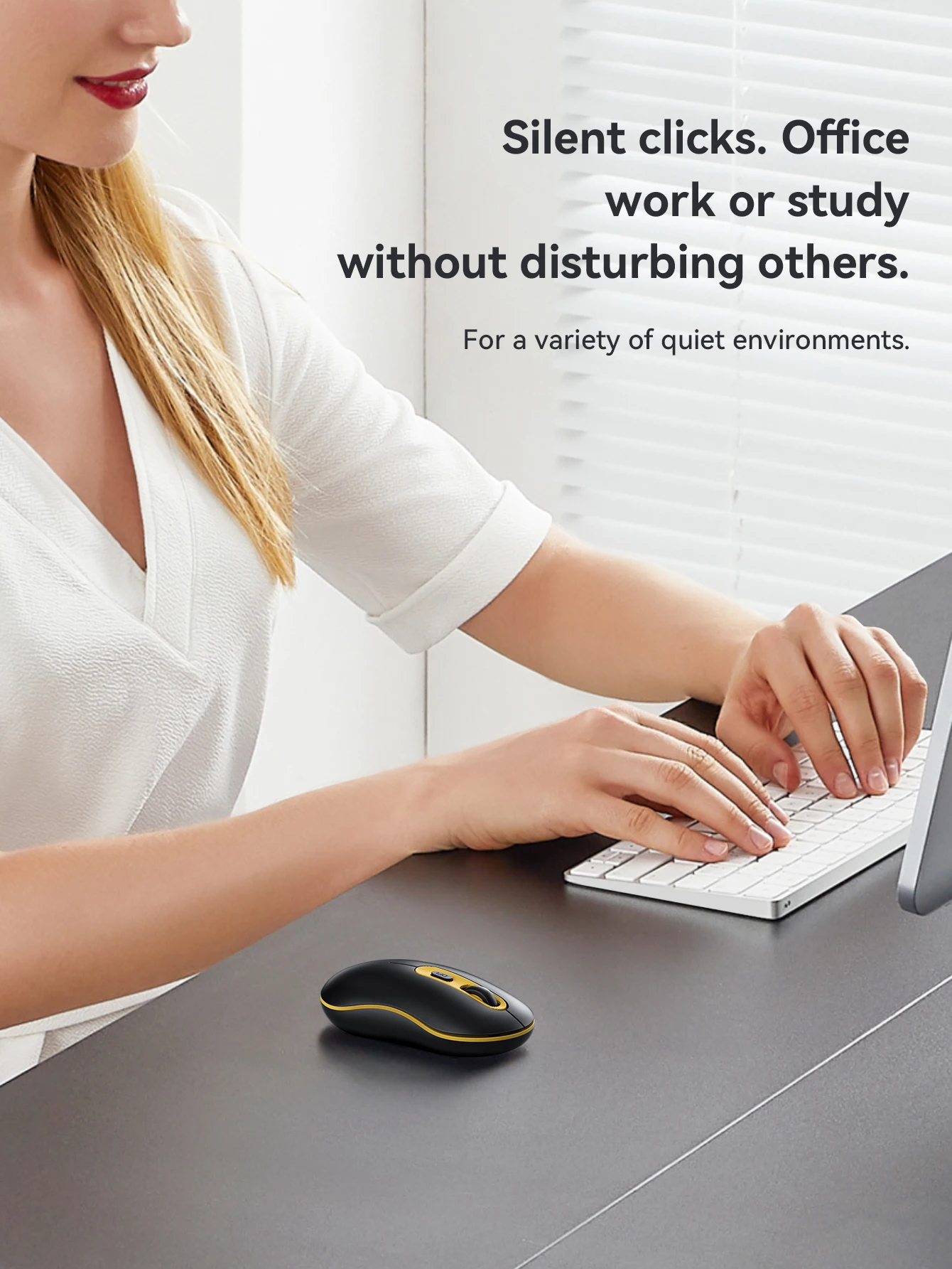 HOCO GM21 2.4G Wireless Mouse 1600 DPI Silent & Ergonomic