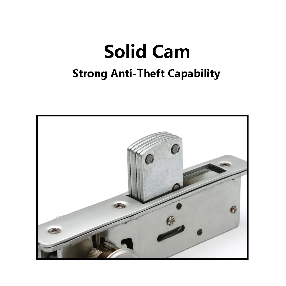 Storage Front Lock, Núcleo de Cobre, Iron Key, Hardware, Alumínio