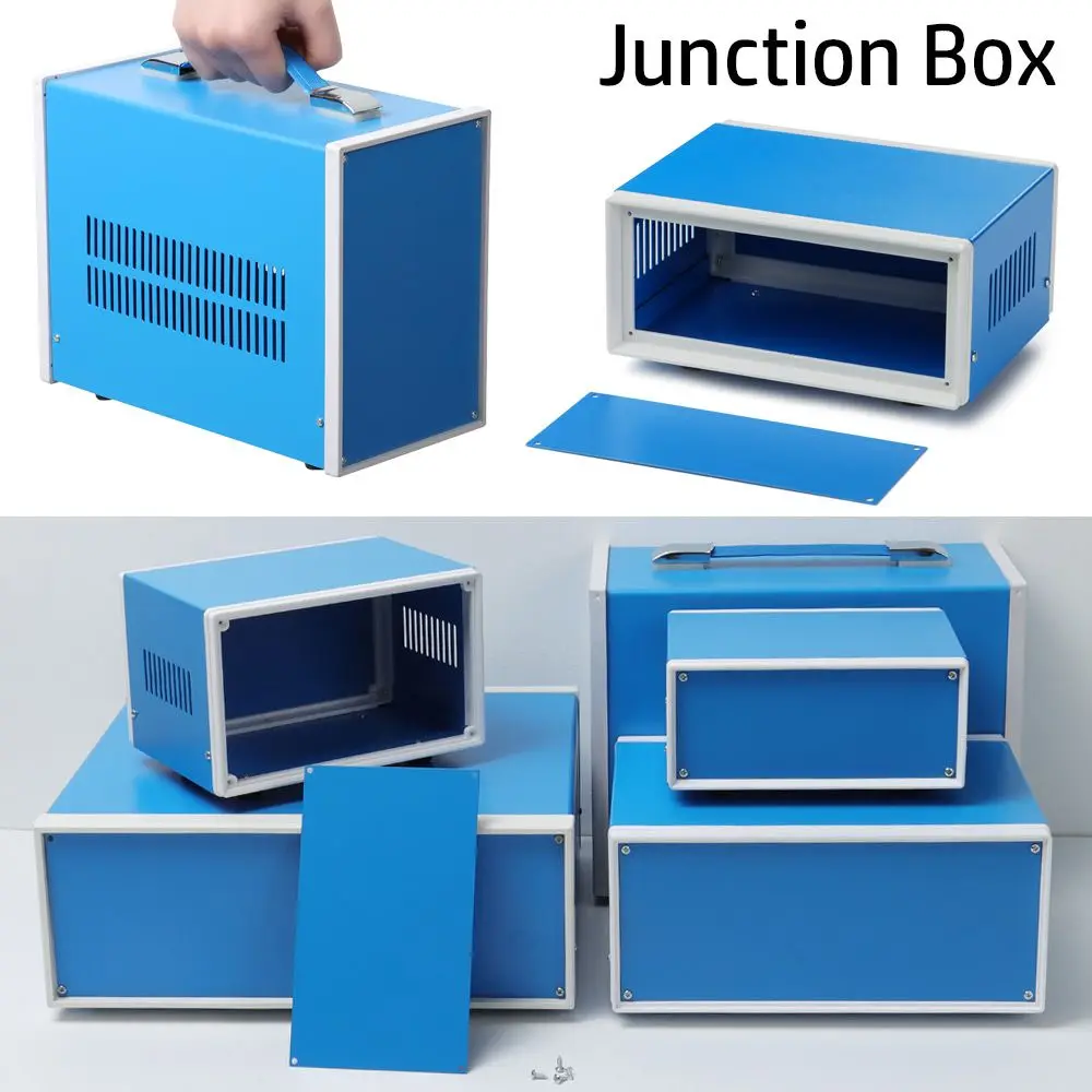 Aluminium behuizing Elektronische Project Box PCB Instrument Box Holding Circuit Board Metal Shell
