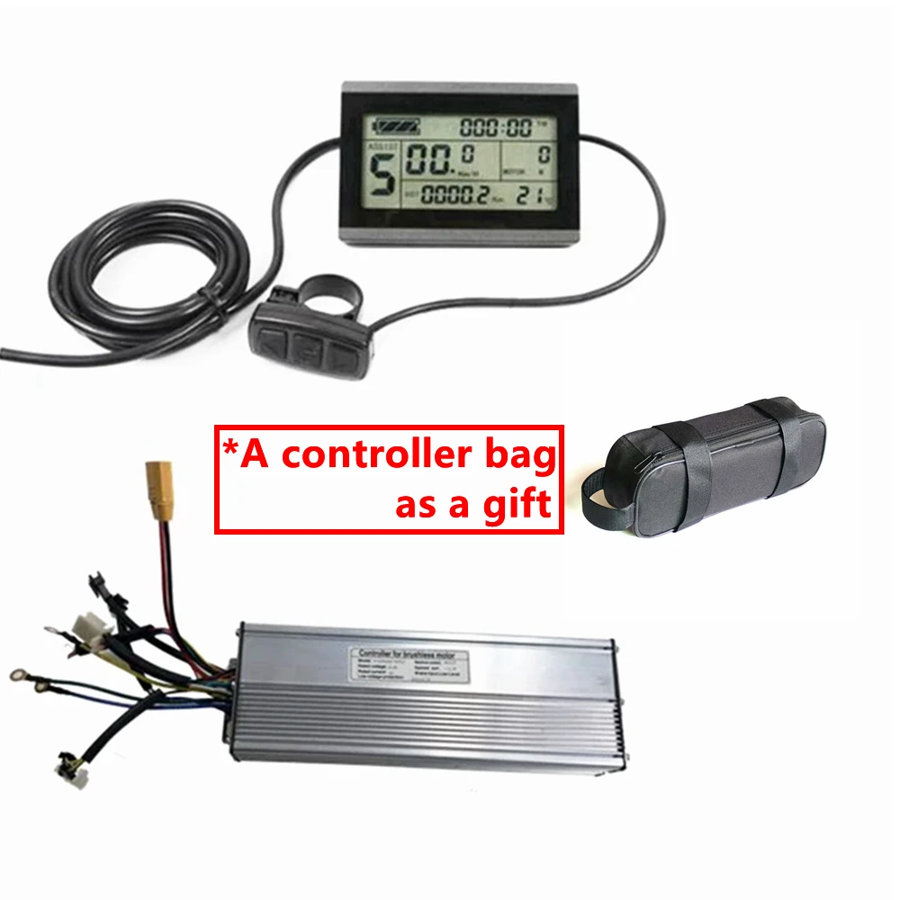 76.36US $ 8% OFF|48V 60A KT controller Brushless DC Motor Ebike Controller, KT LCD8H LCD3 LCD8S LED900 Display One Set,for 2000W 3000W  Kit|Electric Bicycle Accessories|   - AliExpress