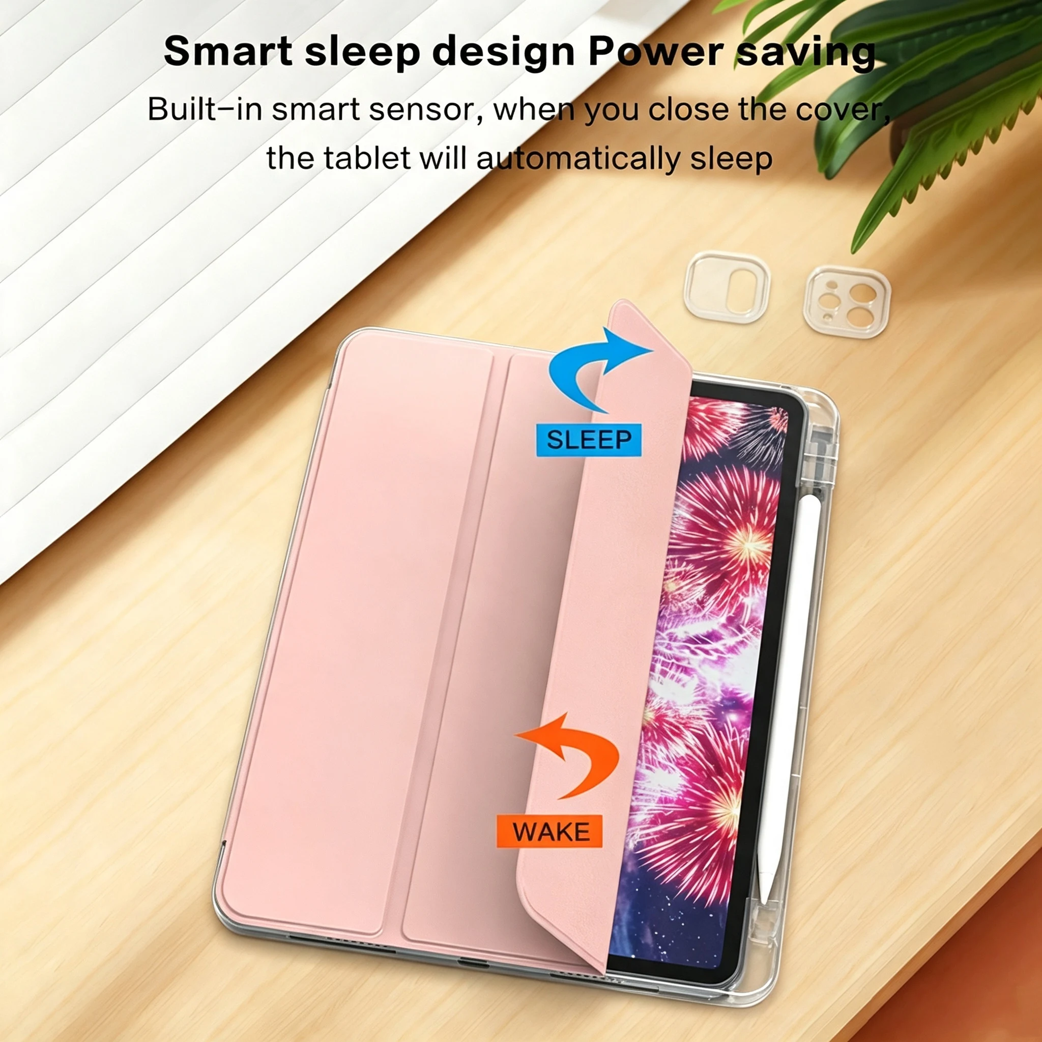 Premium Smart Cover Tablet Case - Sleek Protection
