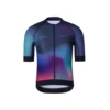 SPEXCEL 2022 Aero Race Fit Colourburn vision 2.0 Short Sleeve Cycling Jersey Lightweight fabric for Man And Women Purple 1