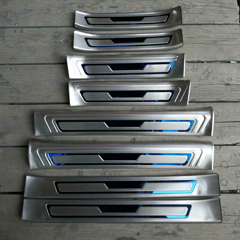 

For Mazda CX-5 CX 5 CX5 2017 Door Sill Scuff Plate Welcome Pedal Stainless Steel Car Styling Car Accessories