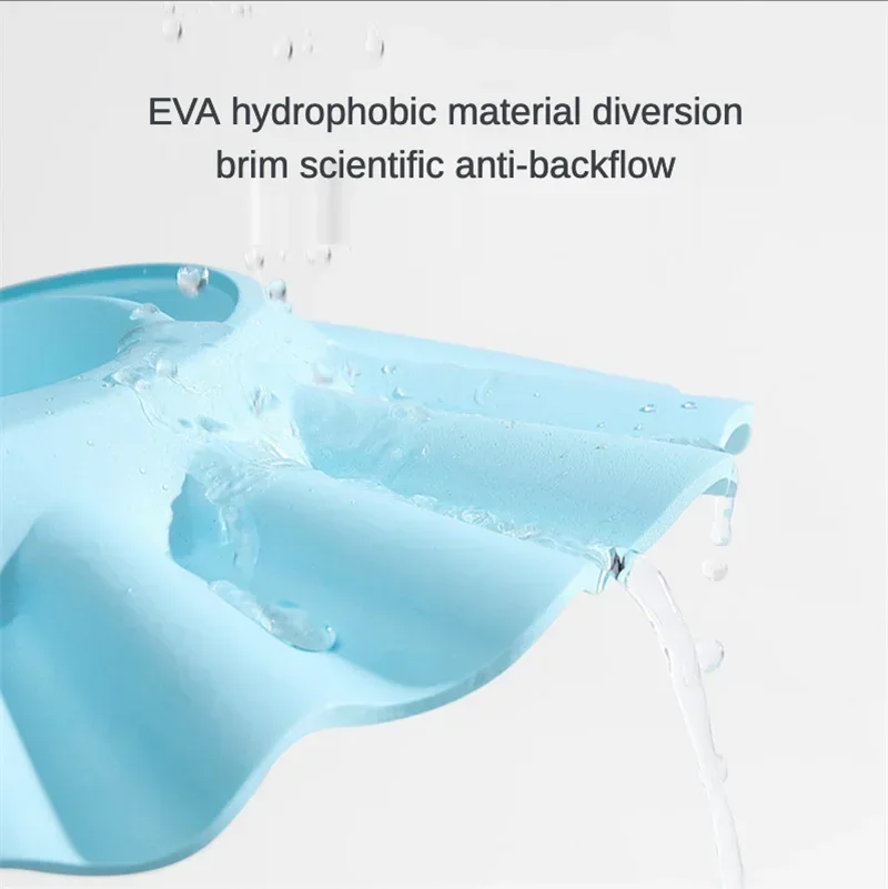 Shower Hat for Kids Ear Protection S hower Baby Soft Cap Adjustable Hair WashSafe Children Shampoo Bathing Protect Head Cover