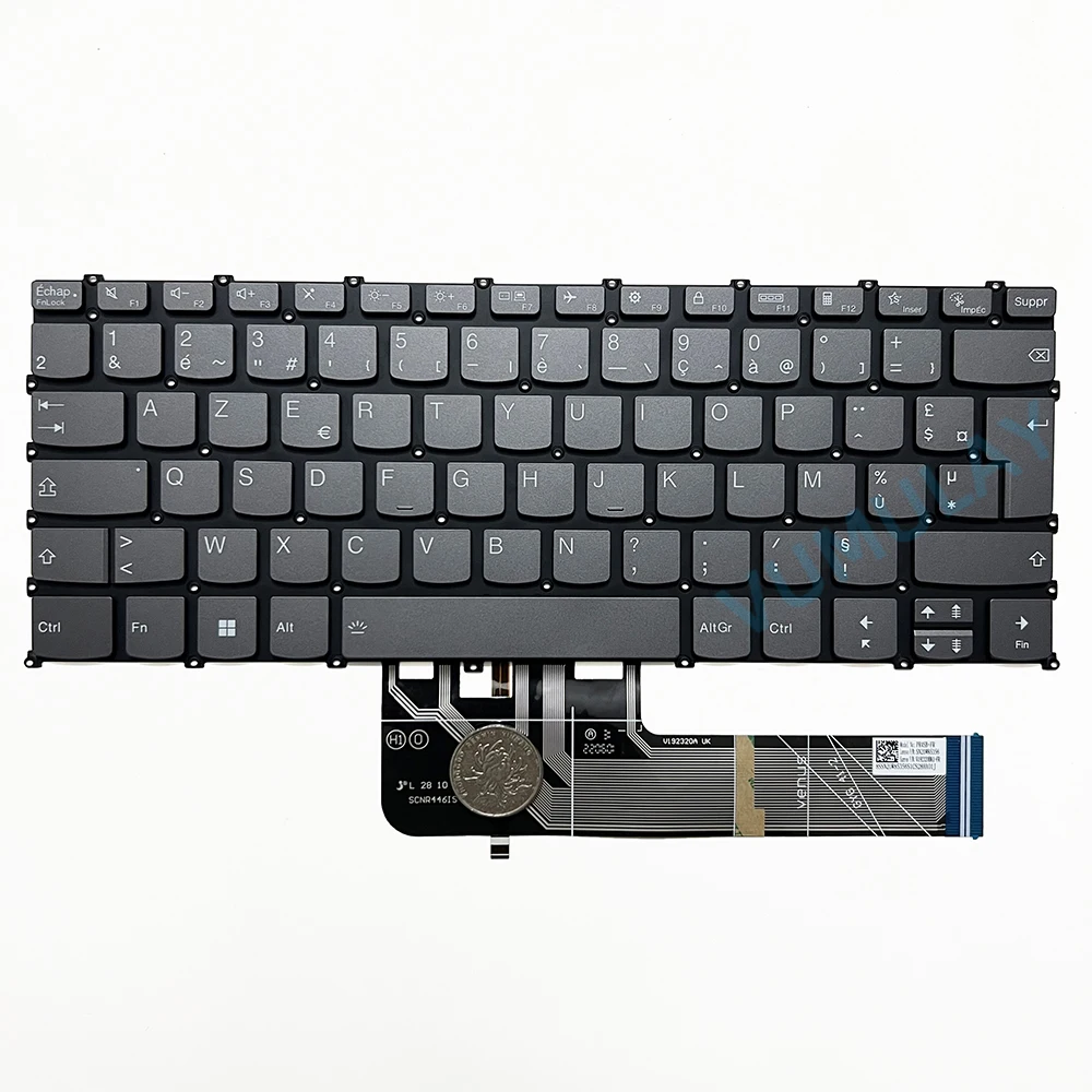 Clavier AZERTY Français Rétroéclairé Pour Lenovo Flex 5 14ITL05 - Neuf, Marque Kinpower